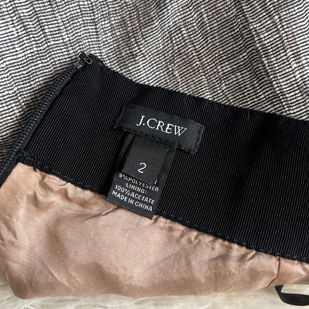 Womens Jcrew Skirt | Business Casual Skirt | Gray | 2 | A14 - Picture 5 of 6
